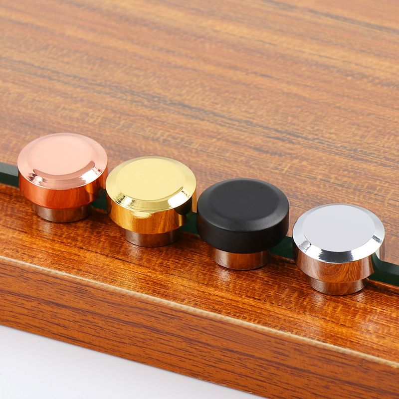 4 Sets Mirror Clip Round Glass Clamps Clips Mirrors Holder Supporting Sheet view 2