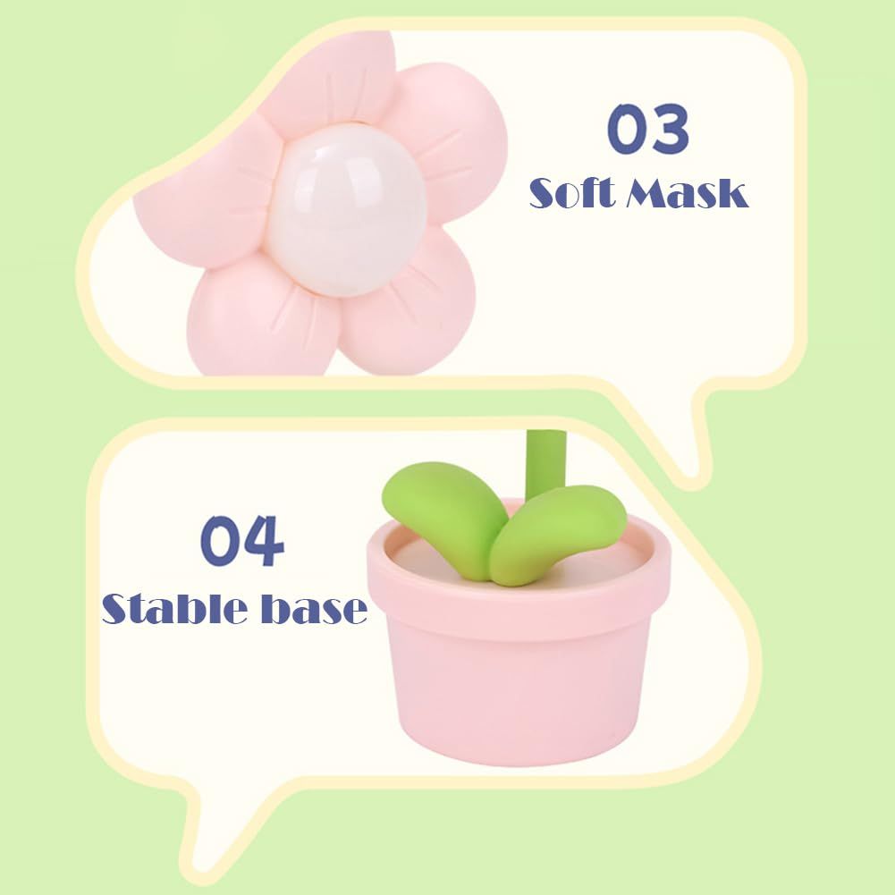 ​Cartoon Flower Night Light Battery Operated view 3