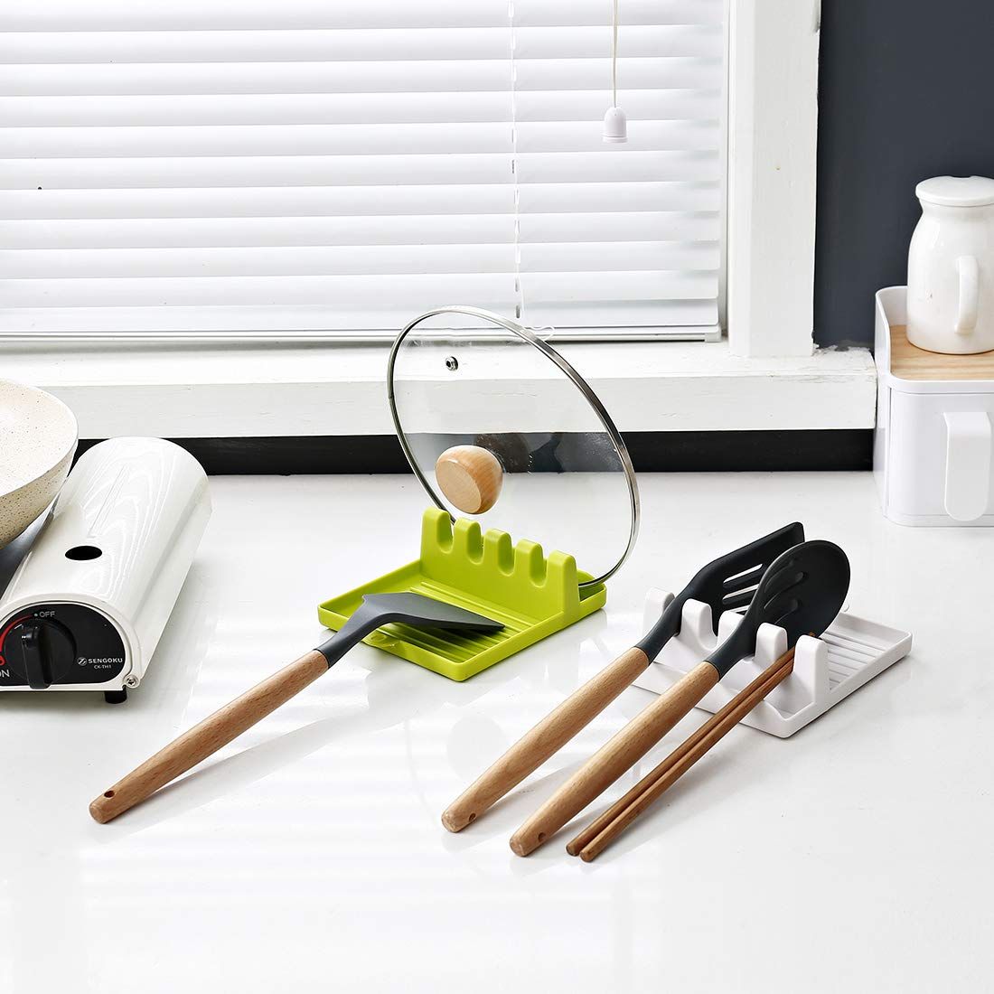 2pc Kitchen Utensil Rest view 2