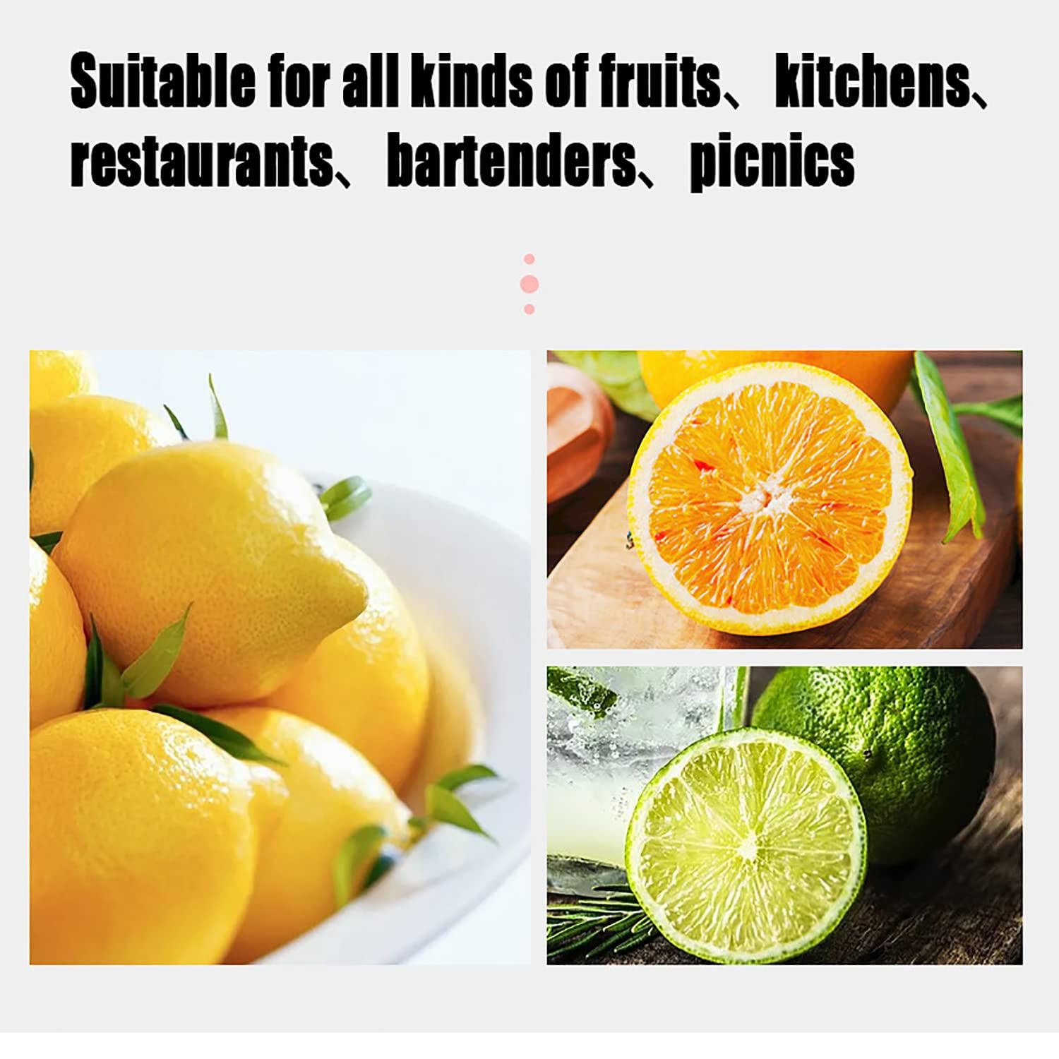 Simple Craft Lemon Squeezer - Easy To Use Manual Juicer Hand Press - Lemon view 3