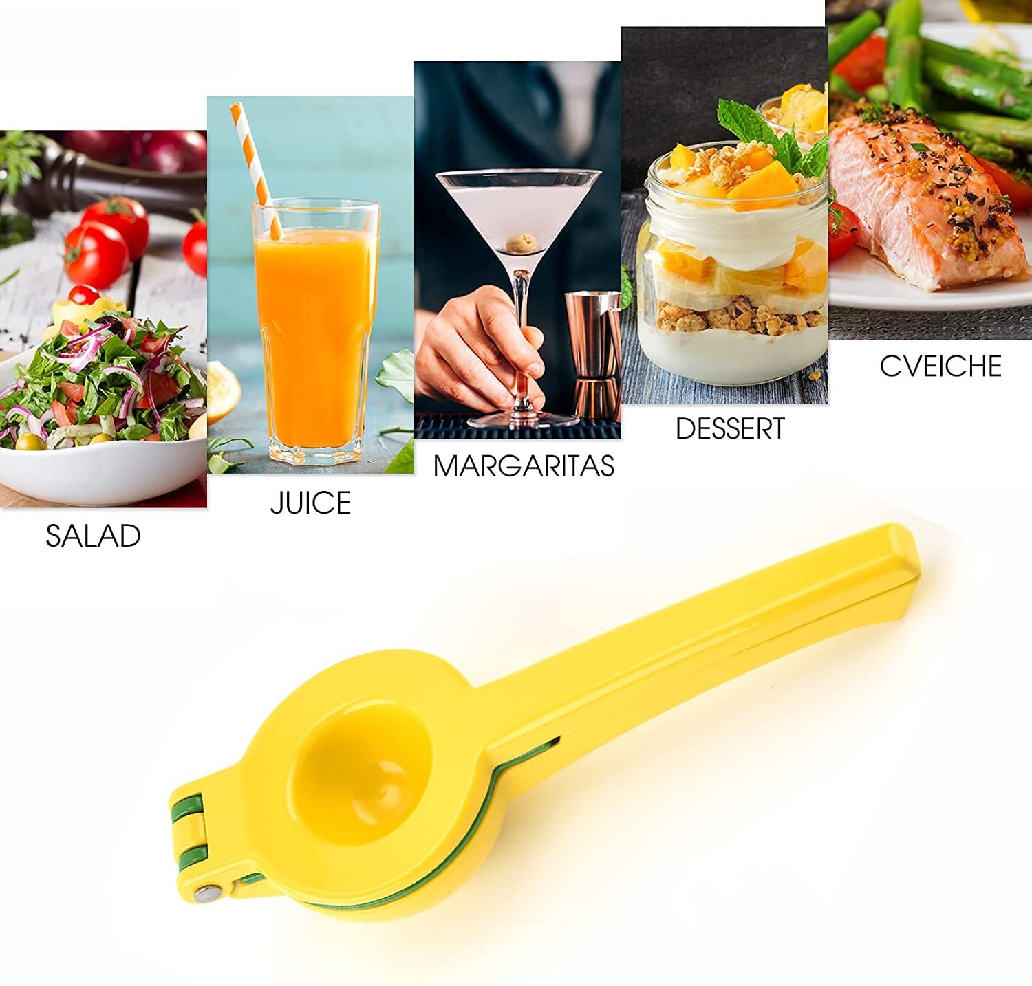 Simple Craft Lemon Squeezer - Easy To Use Manual Juicer Hand Press - Lemon view 5