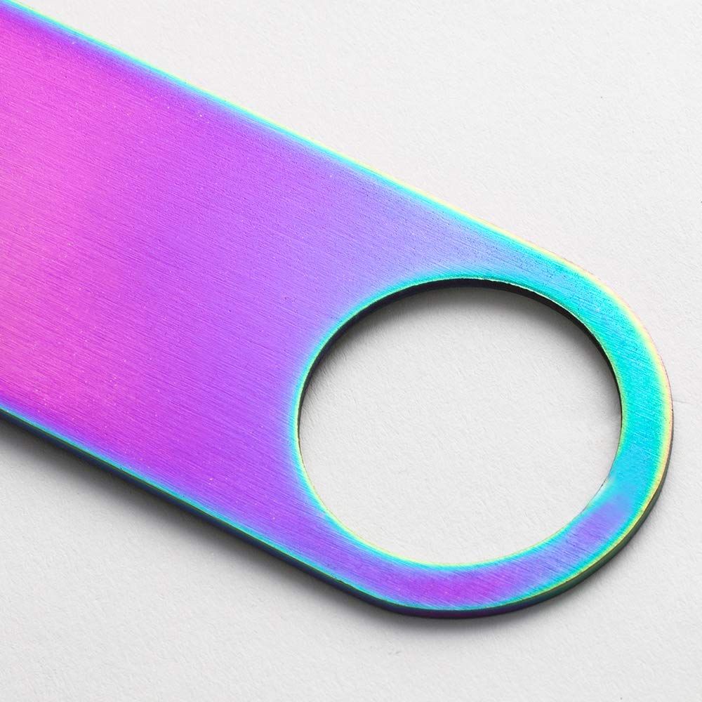 Heavy Duty Stainless Steel Flat Bottle Opener view 3