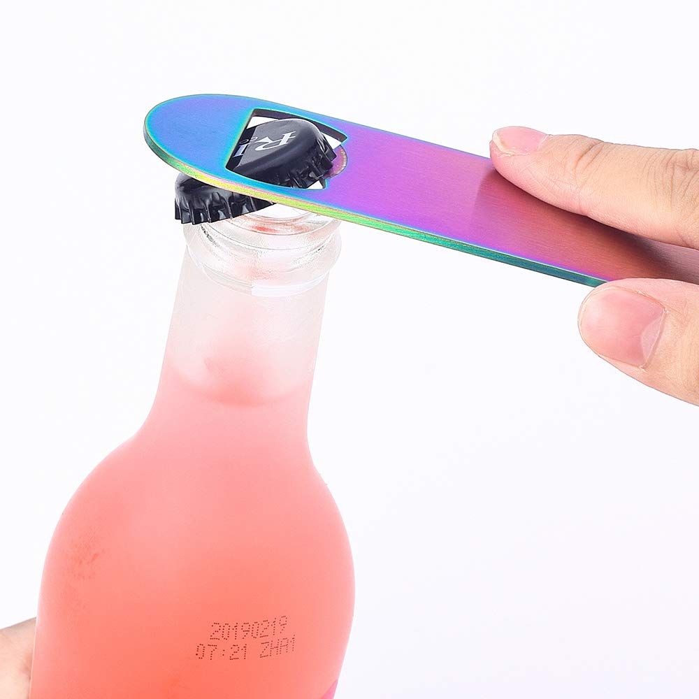 Heavy Duty Stainless Steel Flat Bottle Opener view 5