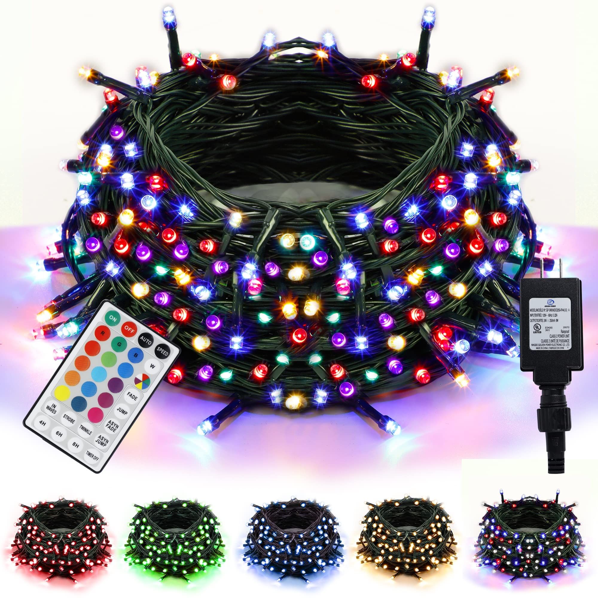 Fairy String Lights,Christmas Lights Lighting Modes,Mini String Lights Plug in — image 1