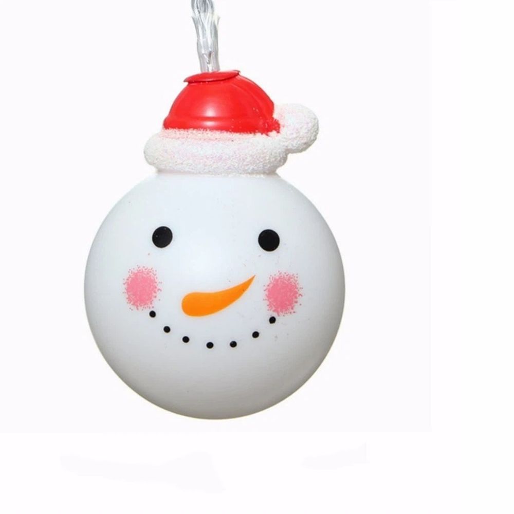 Christmas String Lights Snowman String Lights Waterproof Fairy Christmas — image 1
