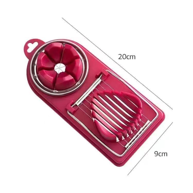 2pc Kitchen Cutter Wire Egg Slicer with Stainless Steel Wire for Hard Boiled Eggs view 2