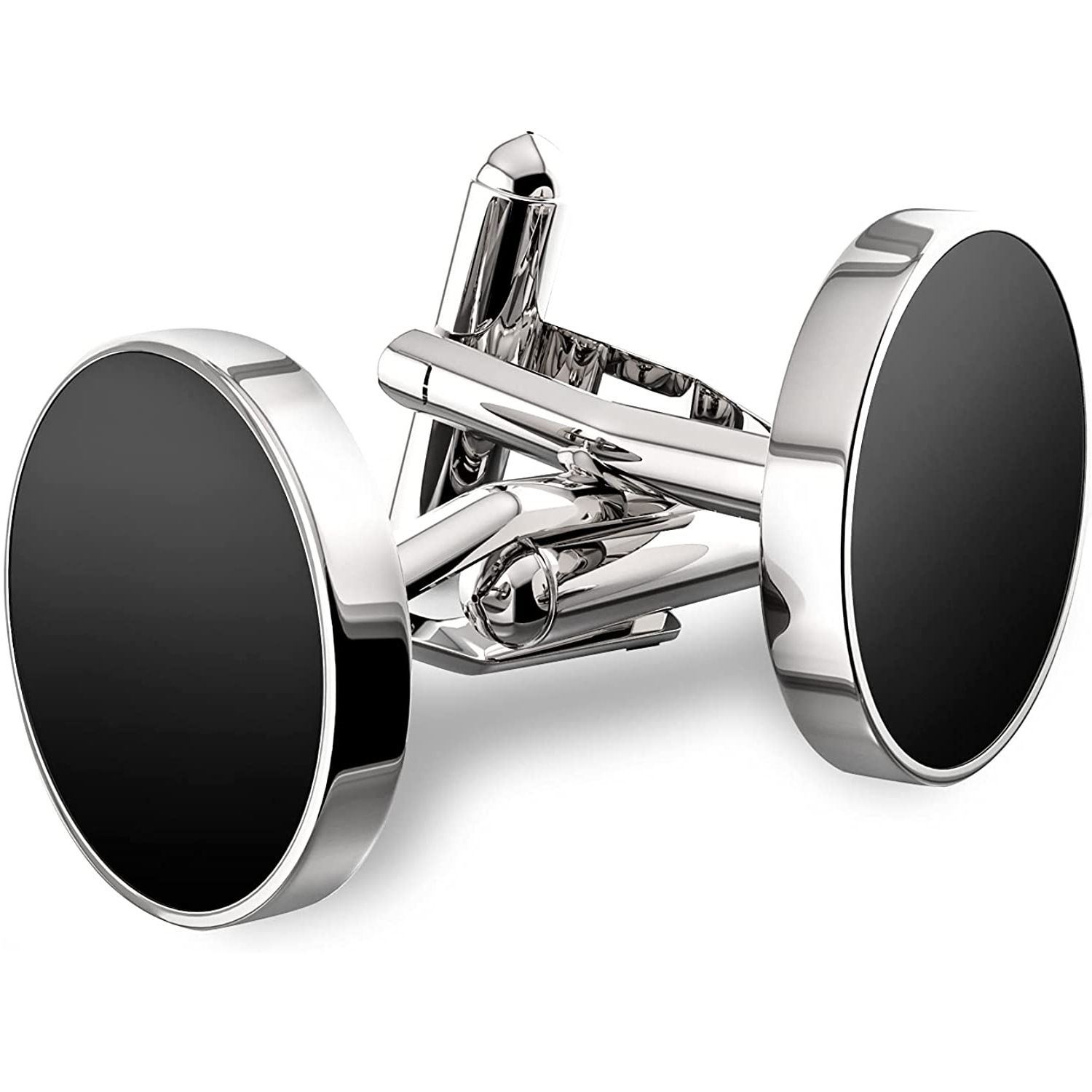 2PC Cufflinks For Men, Shirt Cuff Links Shirt Accessories Unique Business view 3