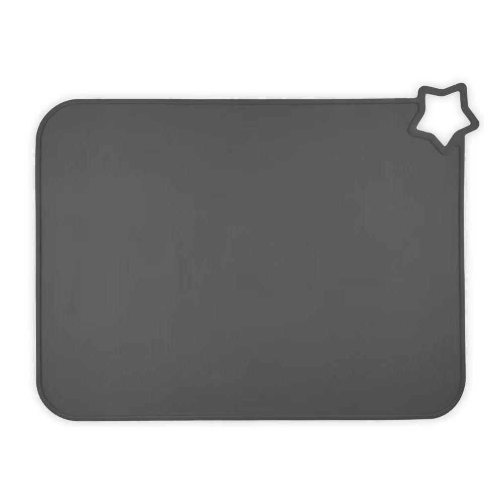 5PC Placemat for Toddles Kids Non-Slip Reusable Portable Kids Placemats for — image 1