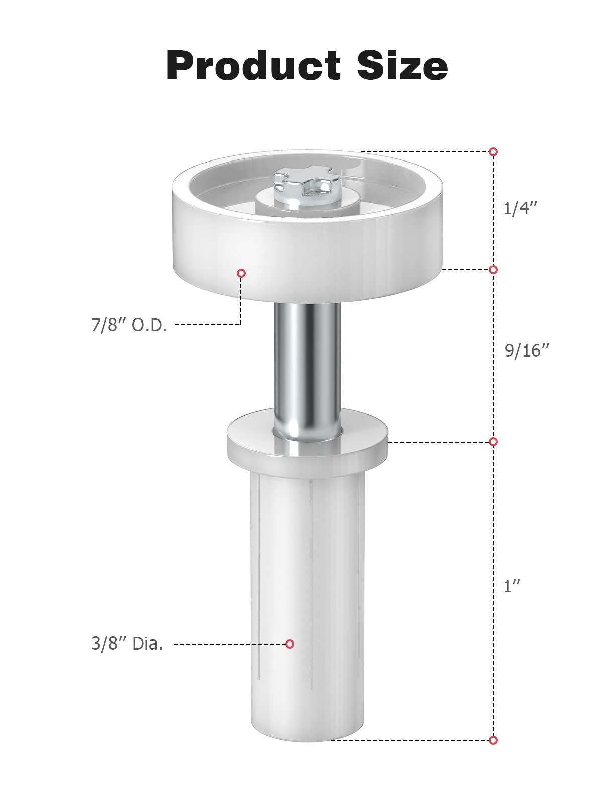 Bifold Door Hardware, Bifold Closet Door Hardware Repair Part Bi-Fold Door Top view 2