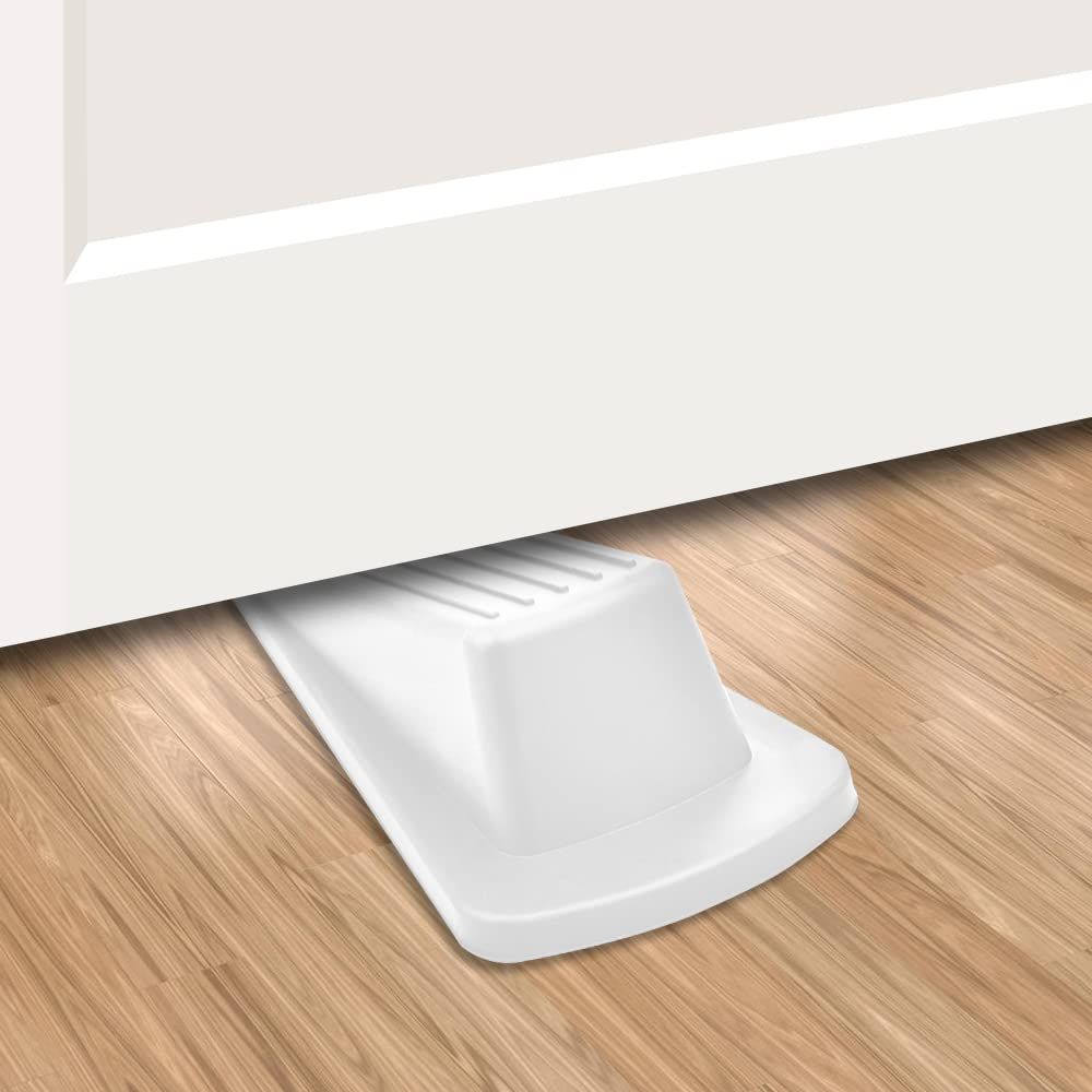 4 PC Premium Rubber Door Stop Wedge view 3