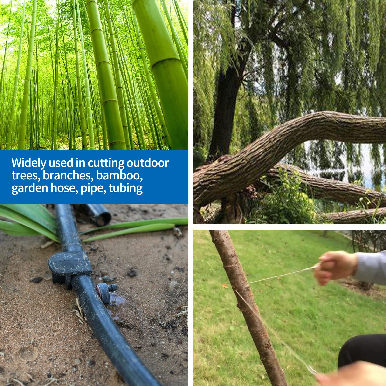 Survival Wire Saw Outdoor Emergency Mini Hand Pocket Stainless Steel Serrated view 4