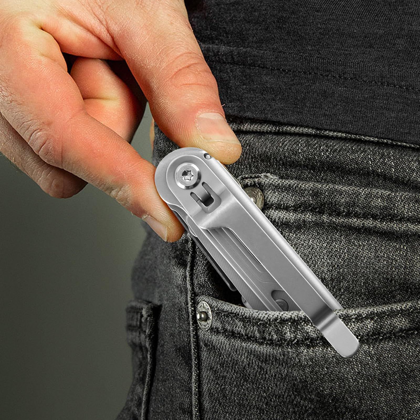 Multitool Folding Knife Stainless Steel Lockable Multitool Knife Saw Scissors view 4