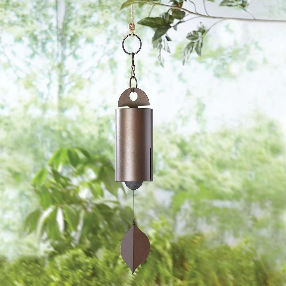 Wind Chimes Heroic Windbell Antique Copper Medium Lovely Resonance Serenity view 2