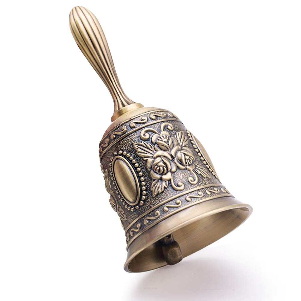 Hand Bell Call Bell Brass Wedding Bells Christmas Bells Hand Held Bell — image 1