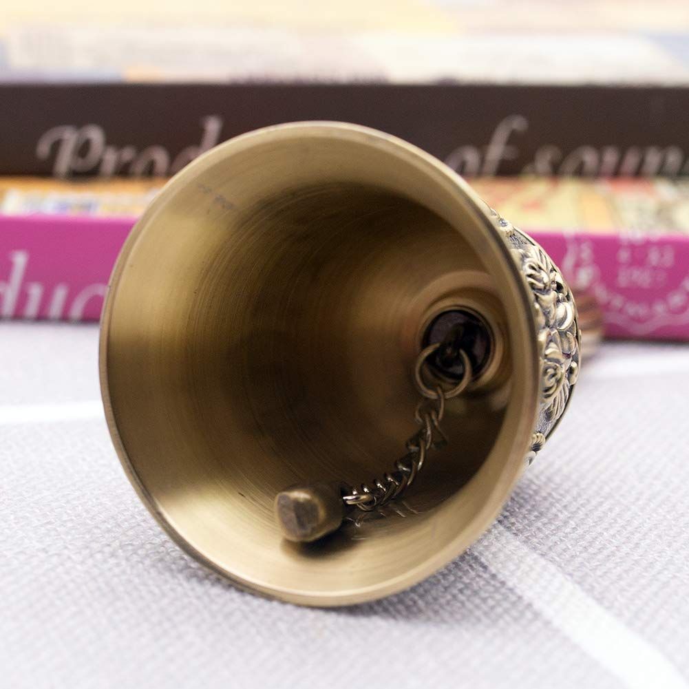 Hand Bell Call Bell Brass Wedding Bells Christmas Bells Hand Held Bell view 2