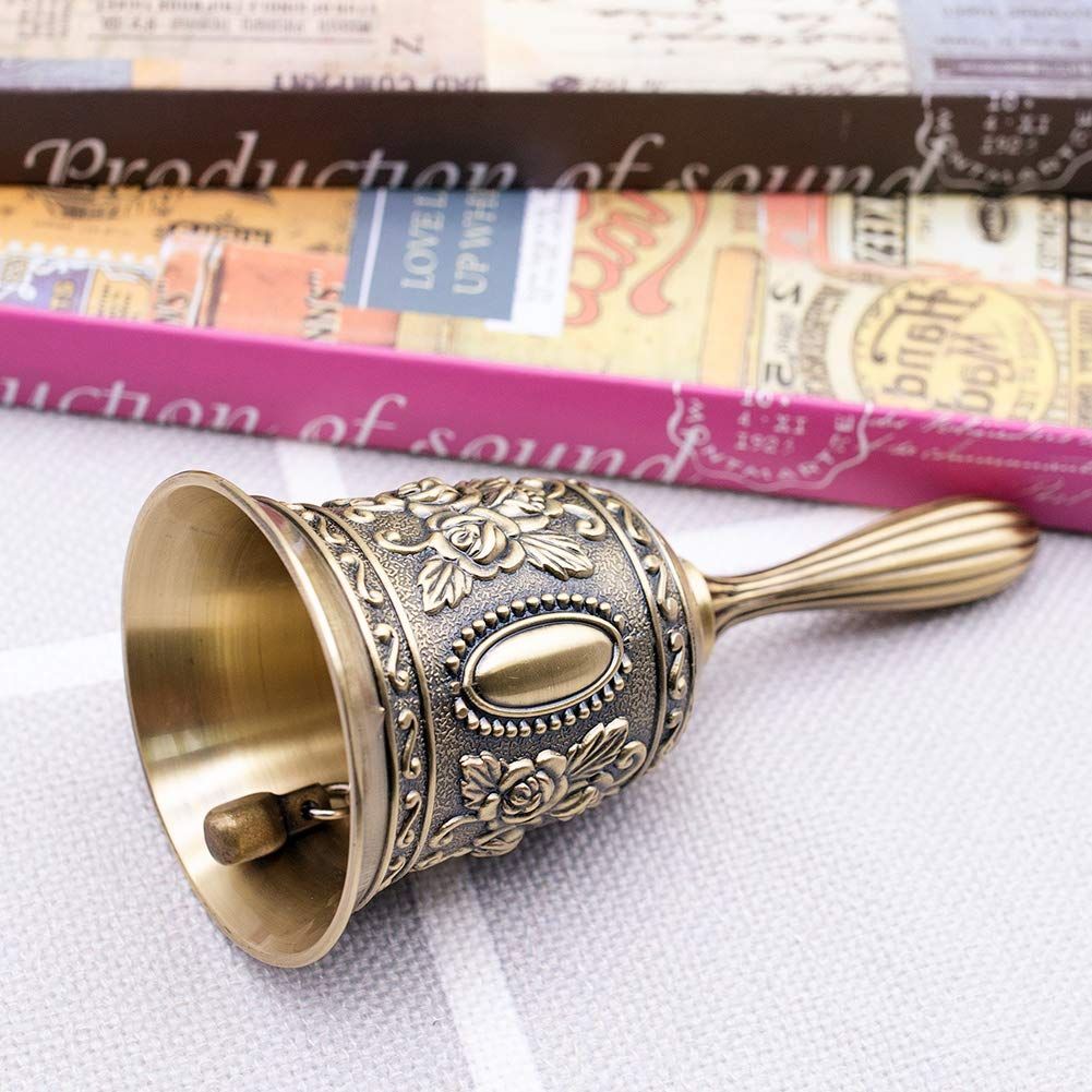 Hand Bell Call Bell Brass Wedding Bells Christmas Bells Hand Held Bell view 5