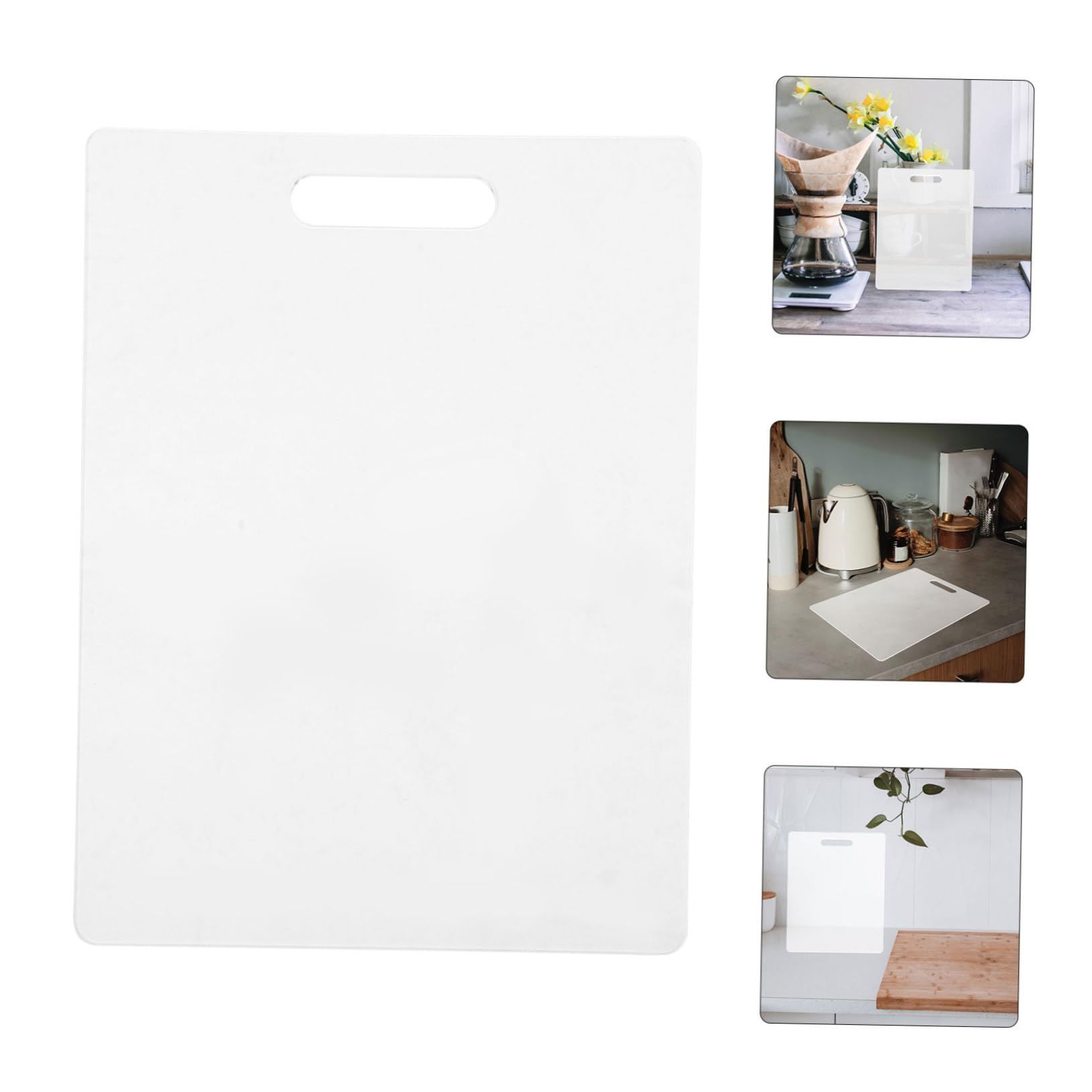 Cutting Board, Dishwasher- Safe Plastic Chopping Board for Kitchen with Easy view 2