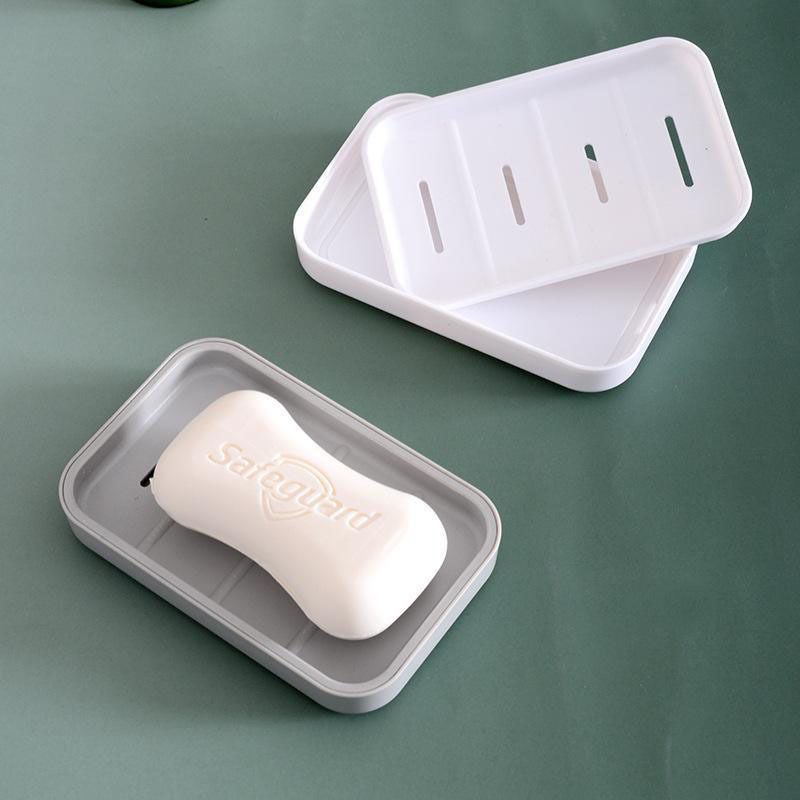 4PCS Draining Soap Dishes view 3