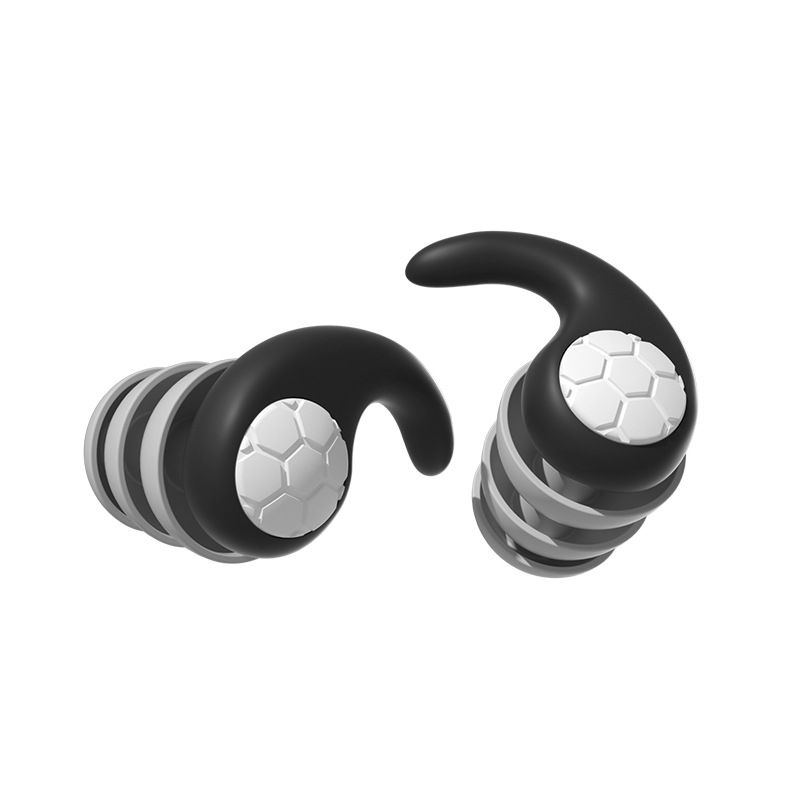 5pc Sleeping Noise Cancelling Soft Reusable Waterproof Ear Plugs Silicone view 2