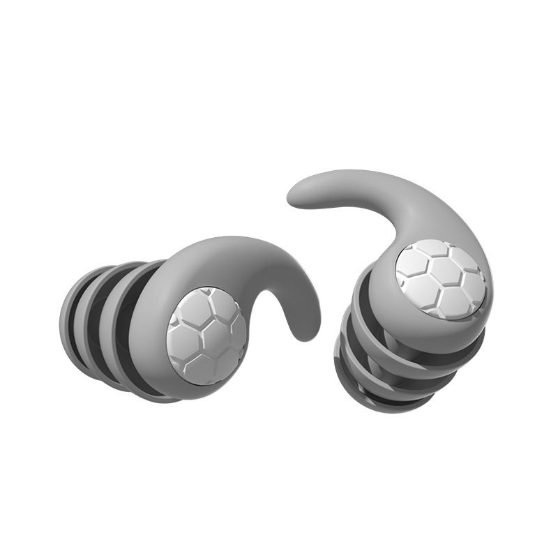 5pc Sleeping Noise Cancelling Soft Reusable Waterproof Ear Plugs Silicone view 3