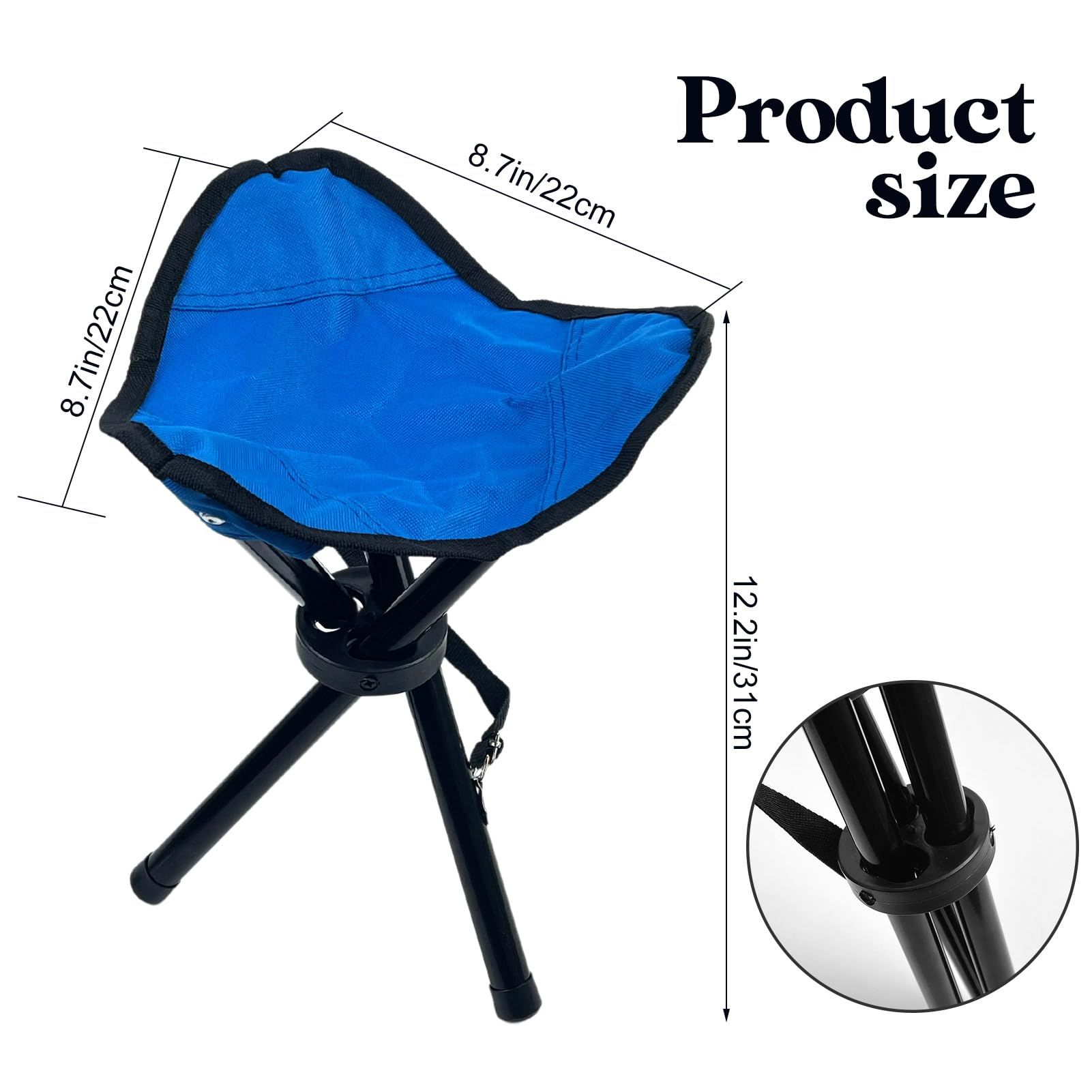 Camping Chairs,Outdoor Travel Medium Chair for Camping Party Hunting Hiking view 2