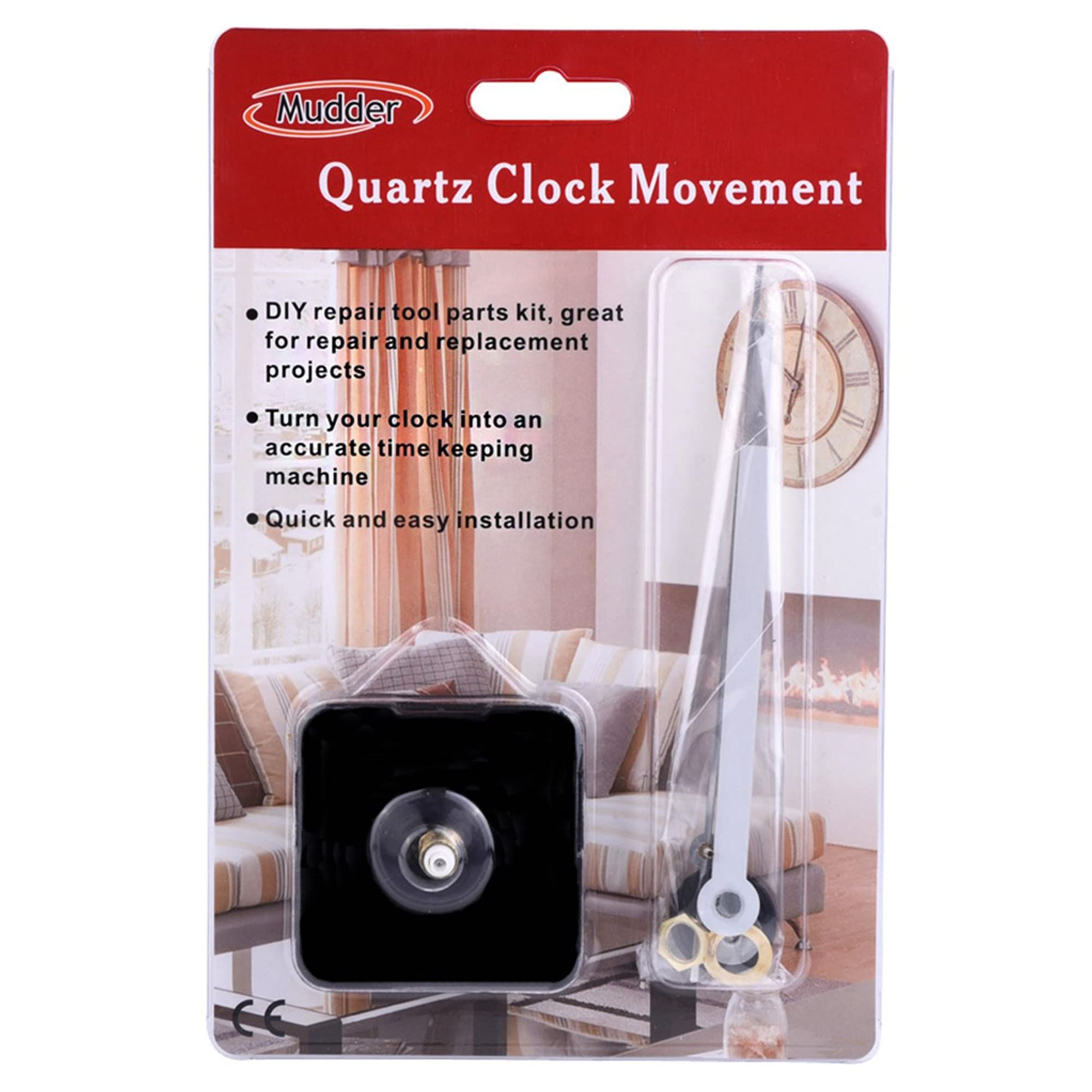 Quartz Clock Movement, Inch Maximum Dial Thickness, Inch Total Shaft Length view 4