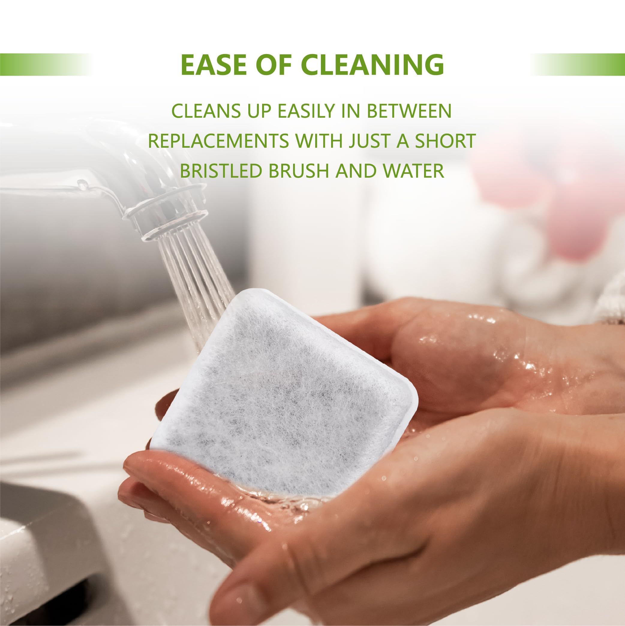 Fountain Charcoal Replacement Filters Compatible with Gravity Waterers view 5