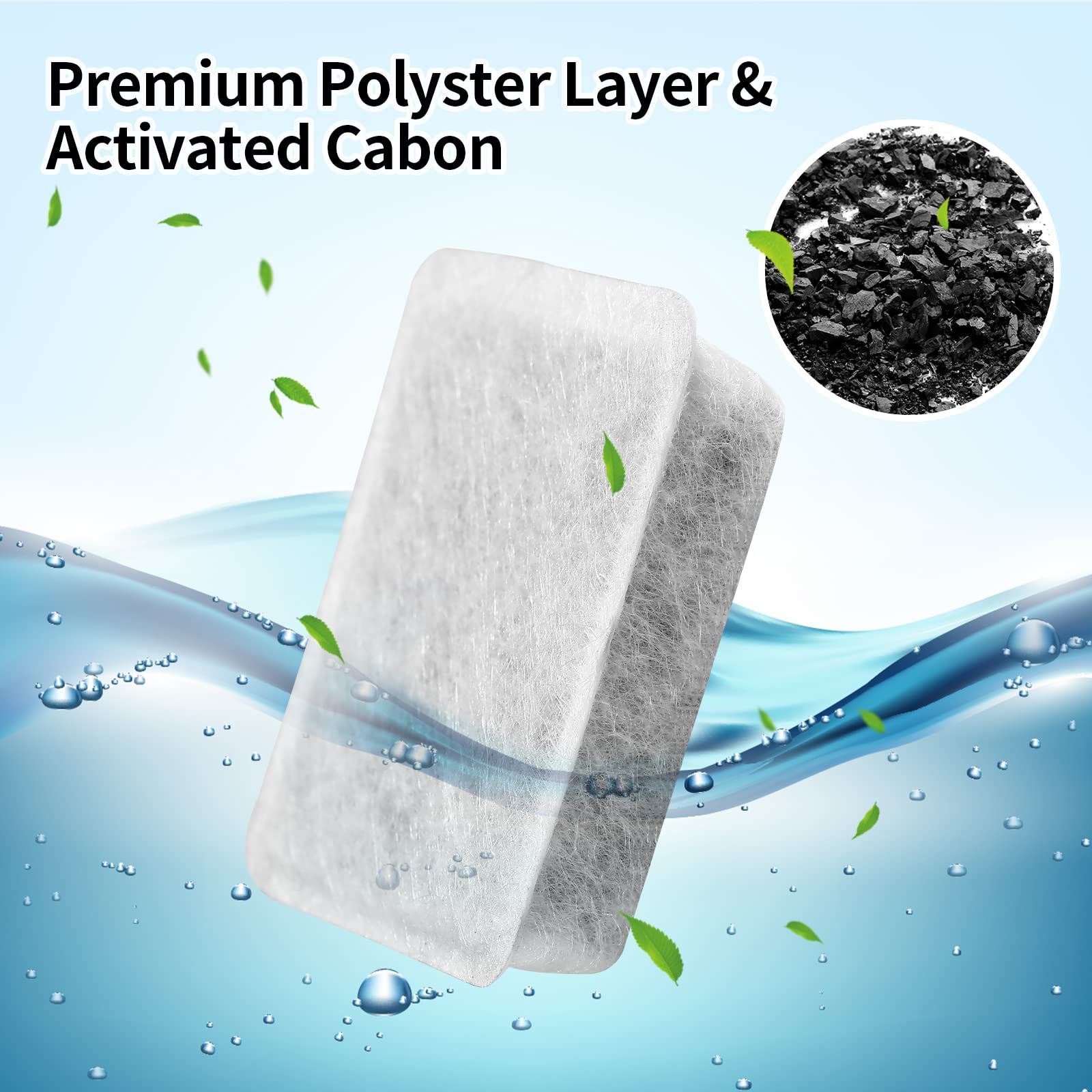 6pc Charcoal Water Filter Replacement view 5
