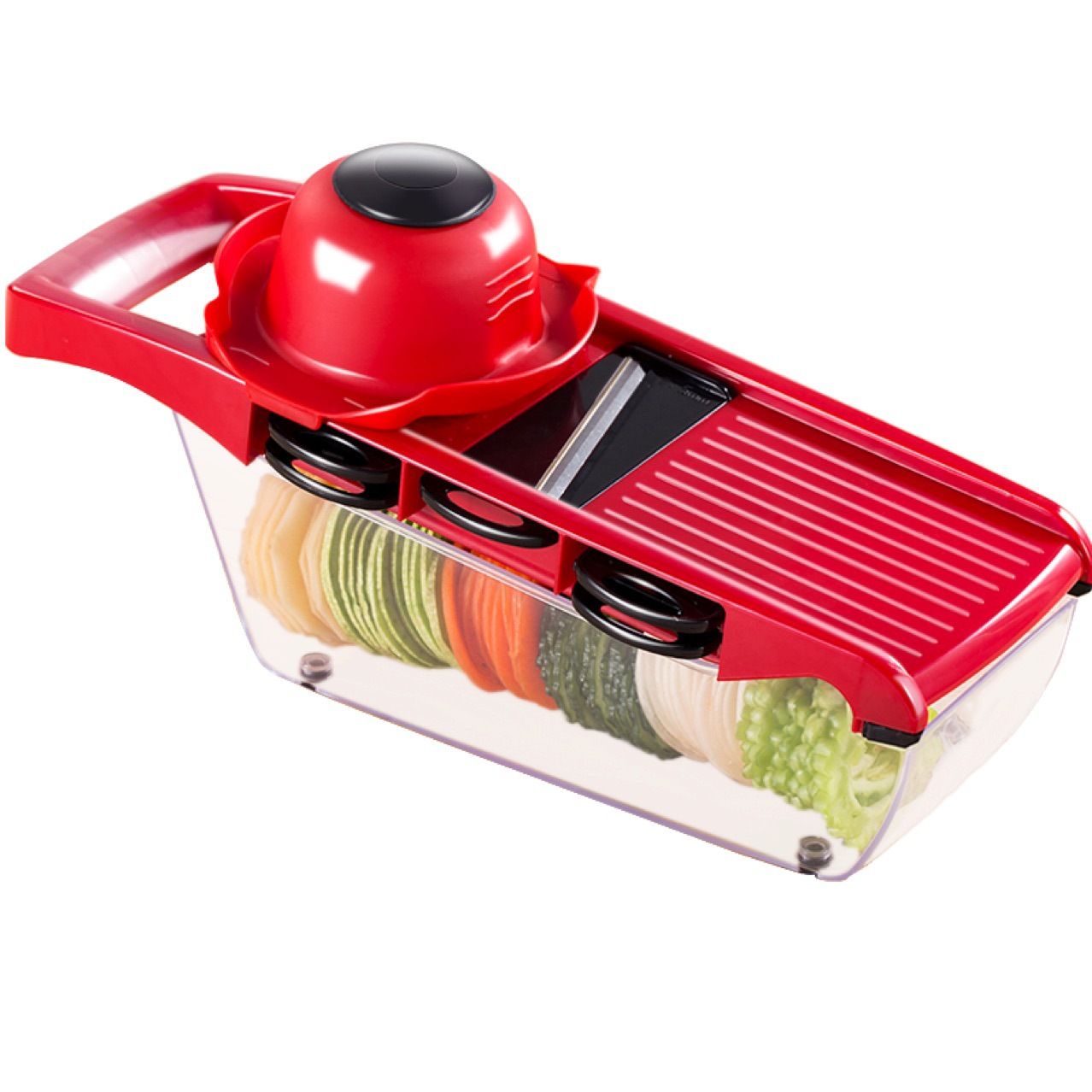 5 In 1 Veggie Salad Onion Chopper Vegetable Cutter Potato Cheese Slicer — image 1