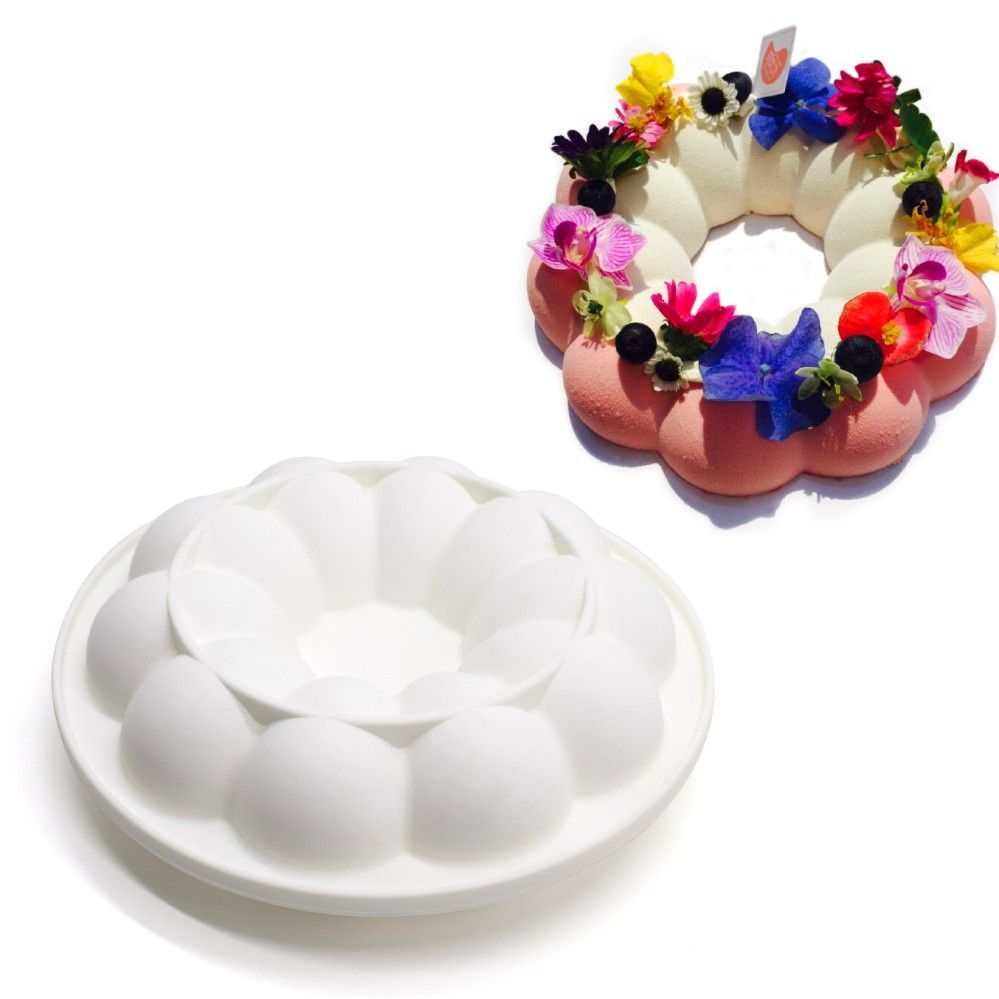 Design Chocolate Silicone Mousse Mold Craft Soap Mold Cake Decorating Tools — image 1