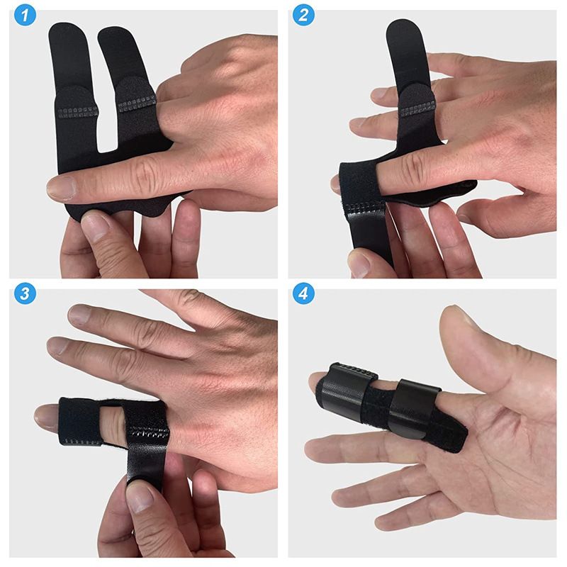 10 Pcs Trigger Finger Splints/Brace for Knuckle Immobilization view 3