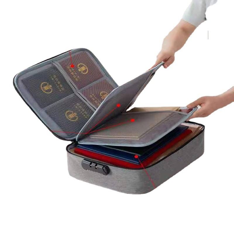 Oxford Document Organizer with Safe Code Lock — image 1