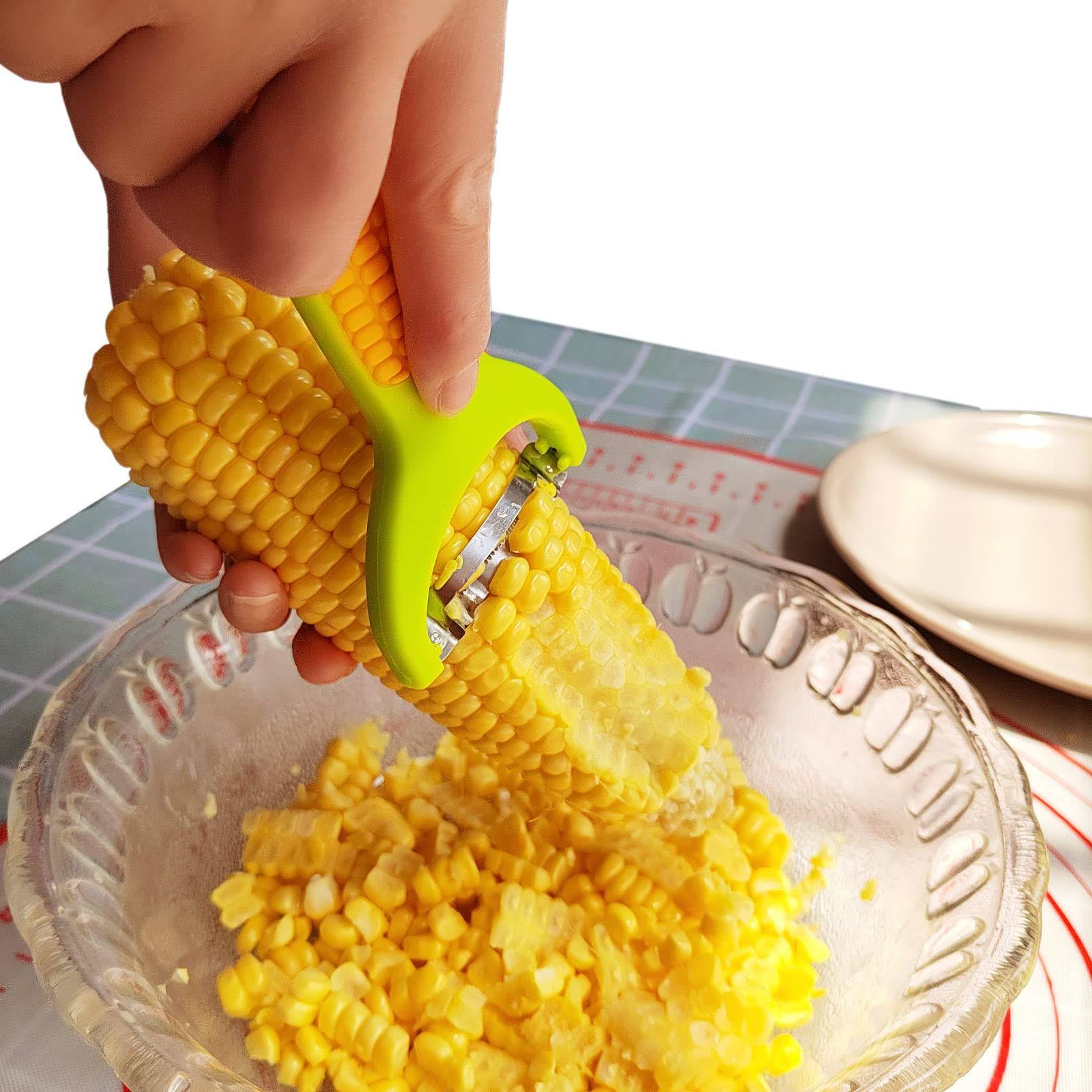 Corn Zipper Good Grips Corn Stripper Knife Peeler Safer than using a knife view 4