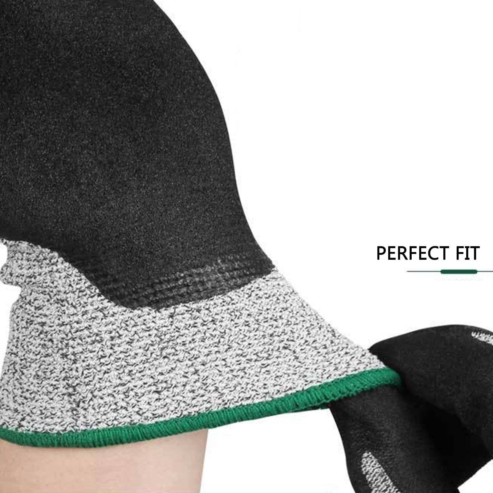 Gardening Gloves, Cut Resistant Gloves, Safety Work Gloves for Builder view 3