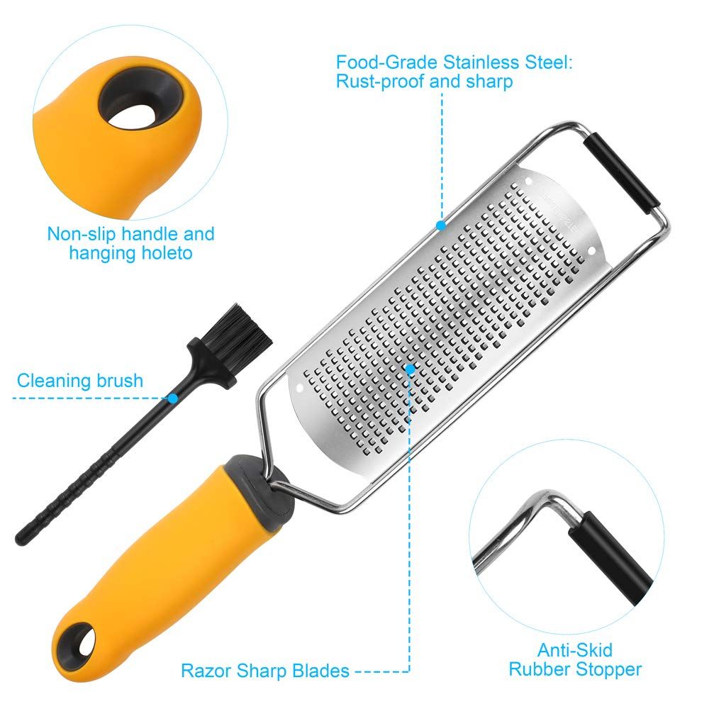 Chocolate, With Razor-Sharp Stainless Steel Blade, Protective Cover and view 2