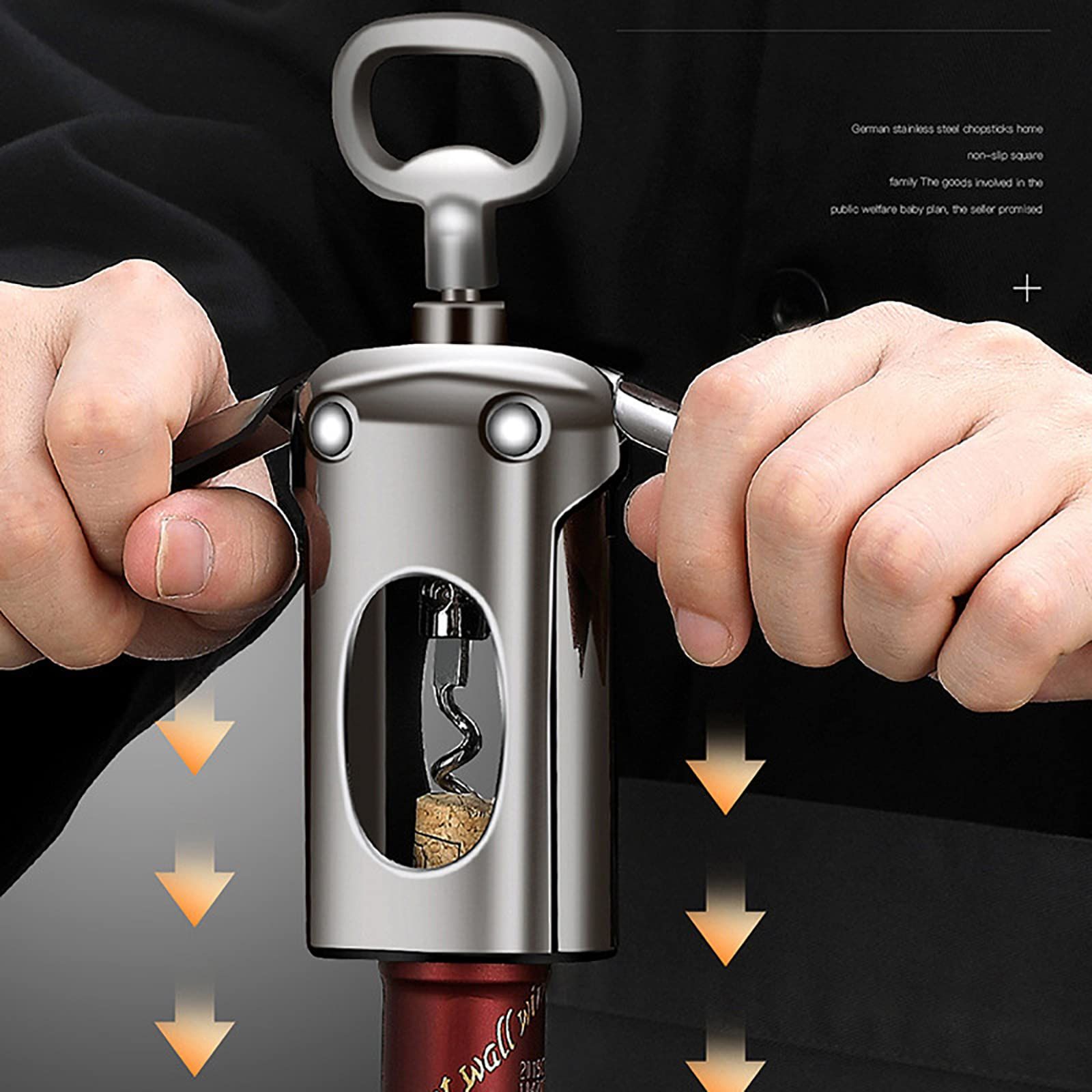 Premium Waiters Corkscrew view 5