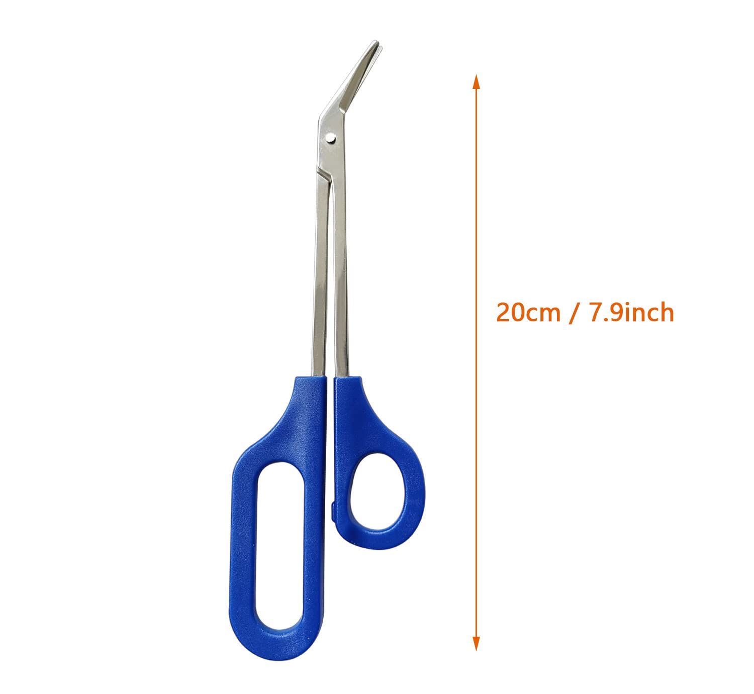 8 Inch Long Handle Toenail Scissors for Thick Nails & Easy Reach Long Handled view 2