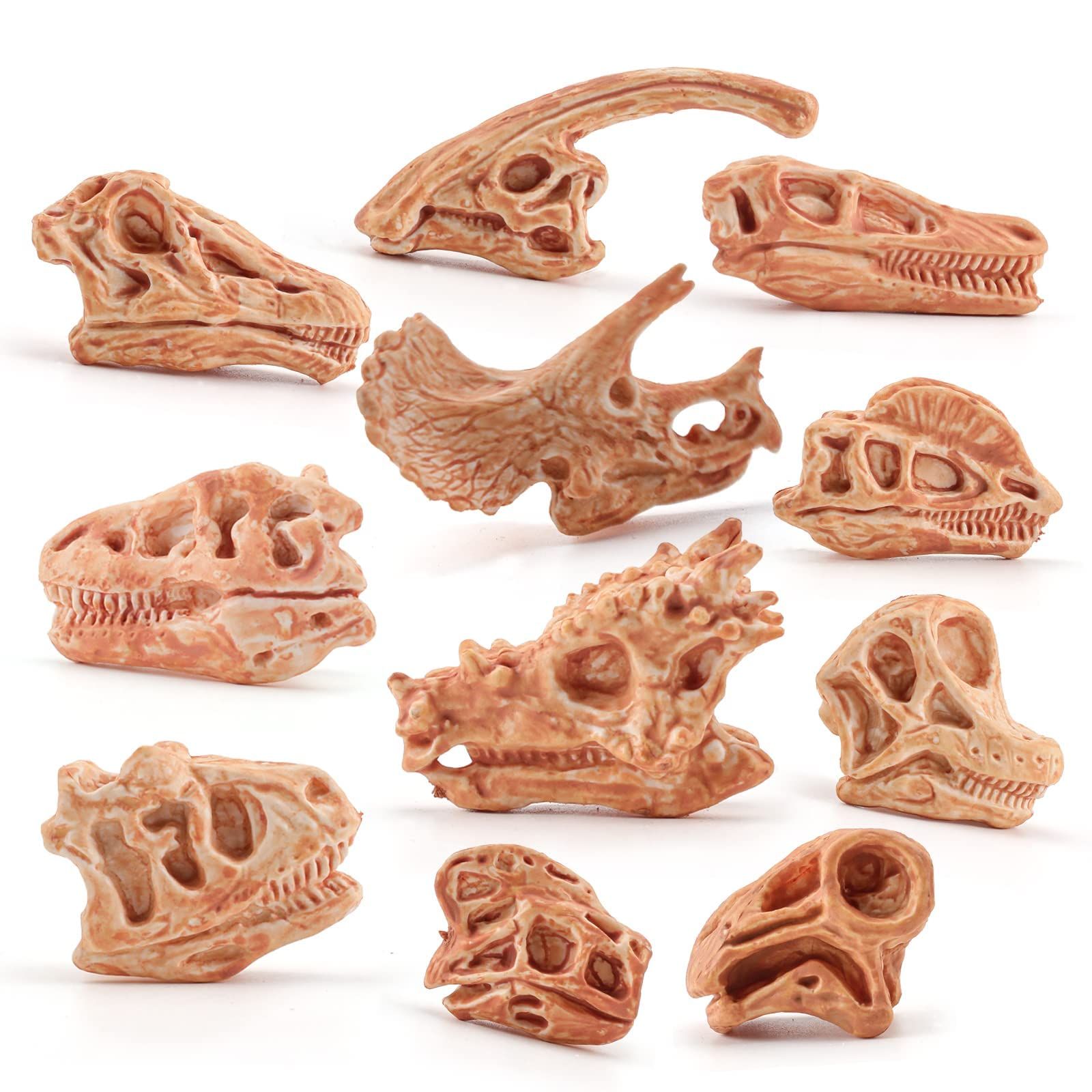 Mini Dinosaur Bones for Sandbox Kids Toys Realistic Fake Dinosaur Bones for
