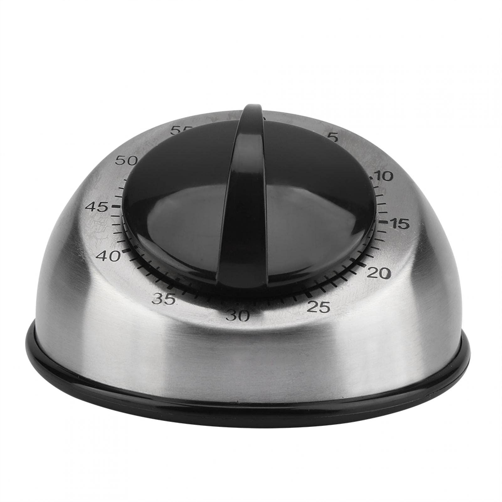 Kitchen Timer, 60 Minutes Mechanical Kitchen Timers Stainless Steel Wind Up