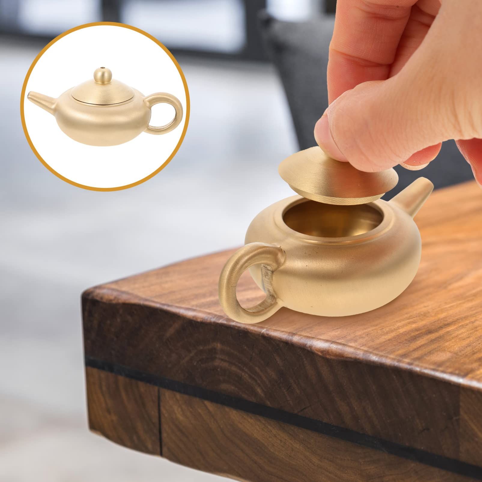 Teapot Automotivearts Crafts Miniture Decoration Office Teapot Decor Desktop view 3