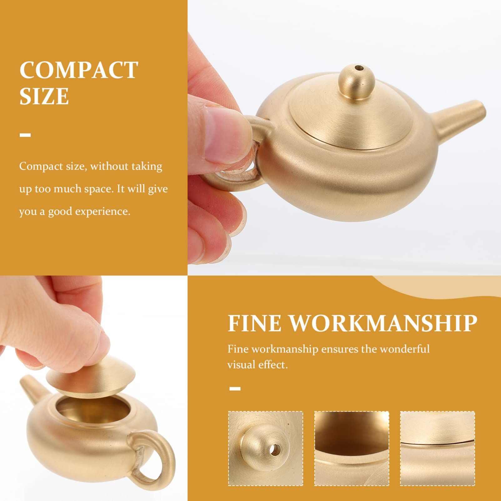 Teapot Automotivearts Crafts Miniture Decoration Office Teapot Decor Desktop view 5