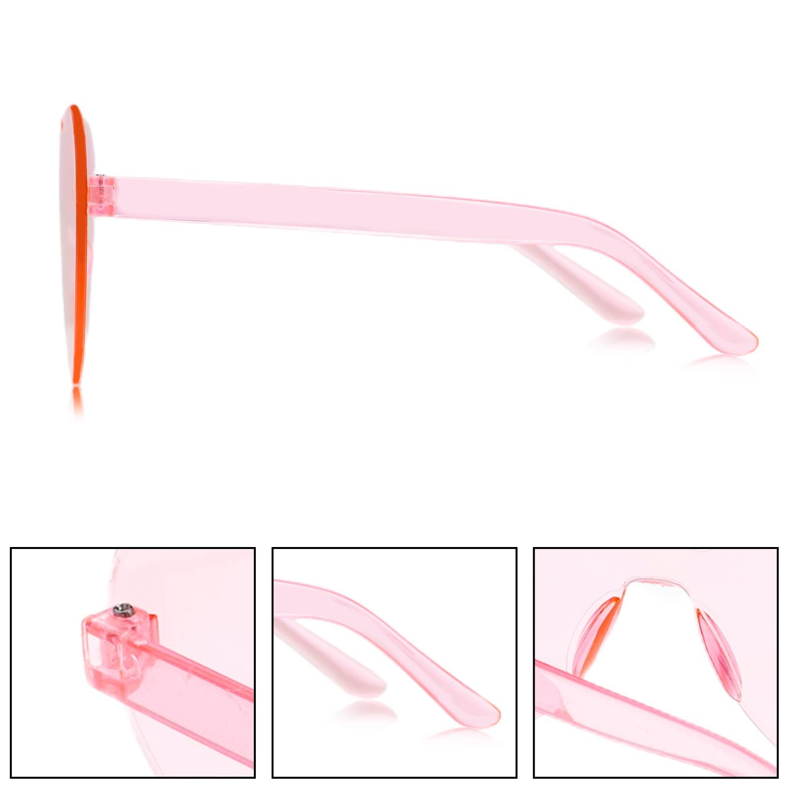 Heart Sunglasses for Women Baby Girl view 4