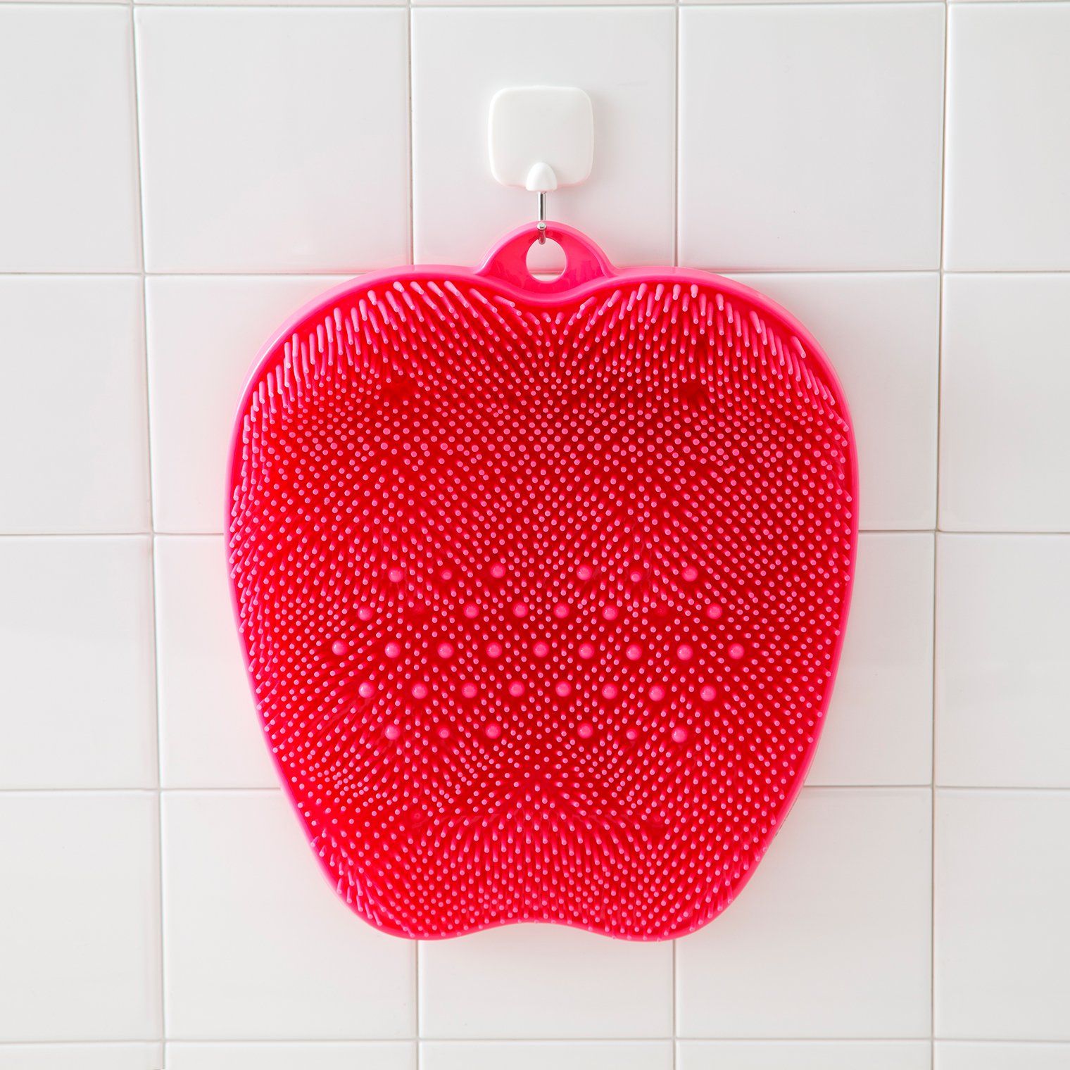 Shower Foot Scrubber Massager Cleaner - Non-Slip Acupressure mat with Suction view 3
