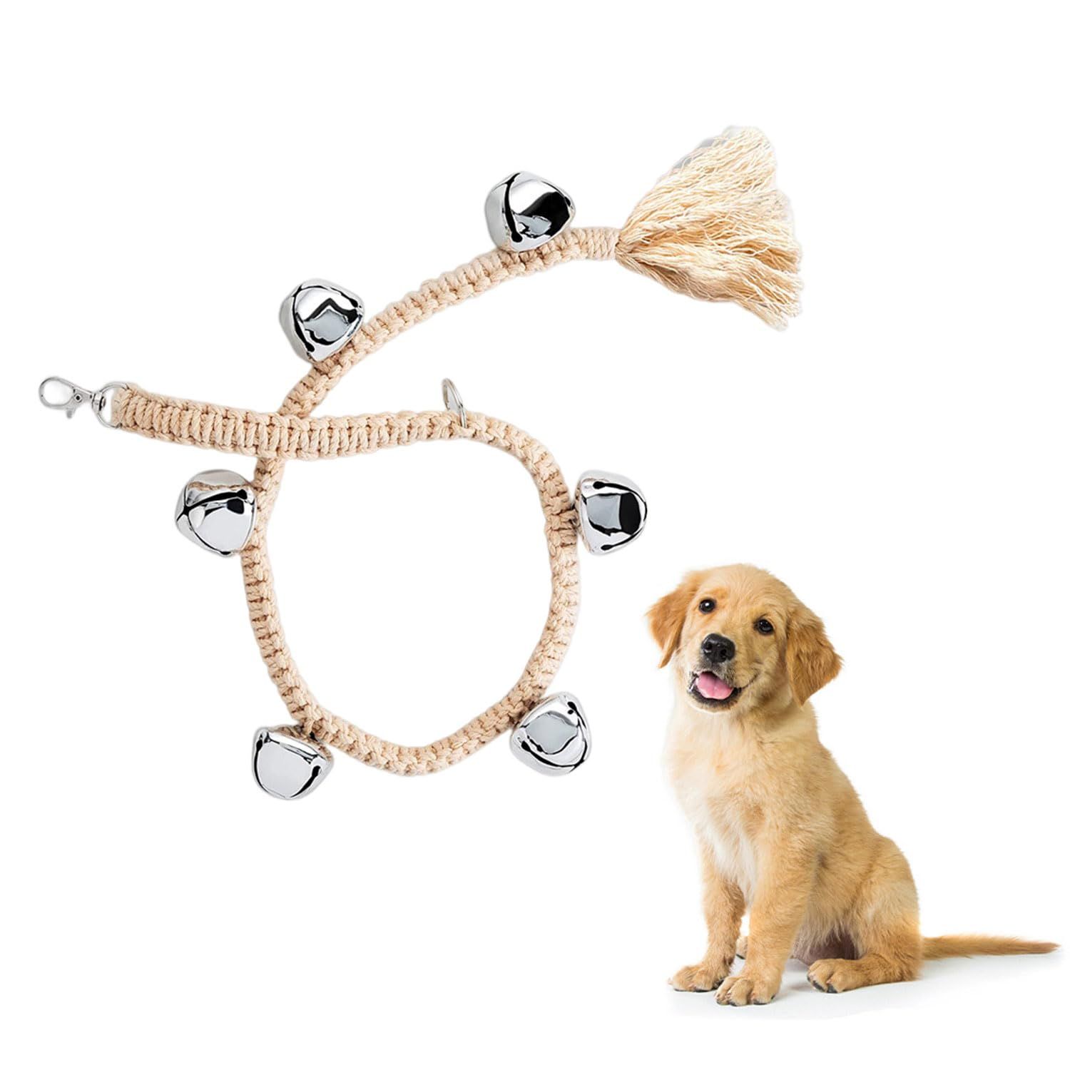 Door Bell for Dog Dog Training Tools Hanging Doorbell for Toilet Training