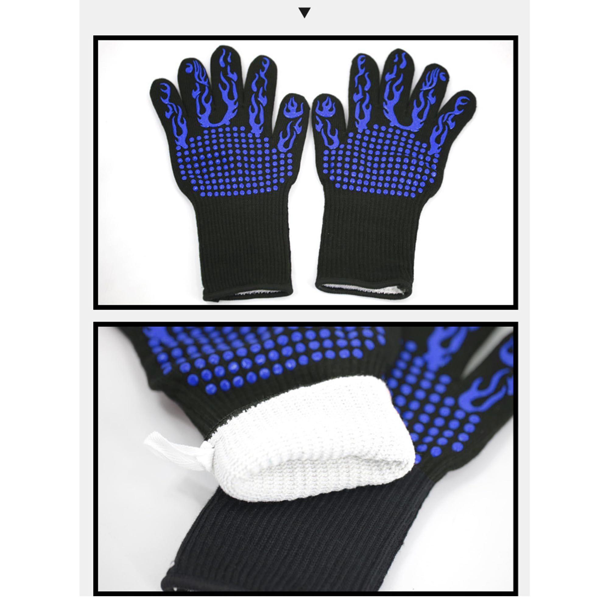 Silicone Non-Slip Oven Gloves view 3