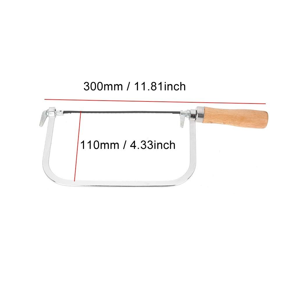 Wire String Cutter Saw, Adjustable Cutting Tool U-shaped Loaf Cutter Saw Wood view 2