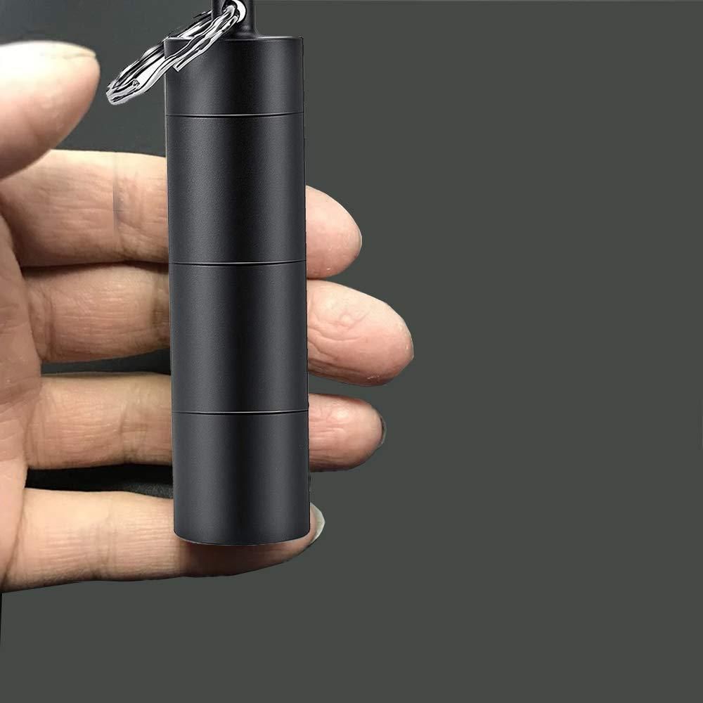 2PCS Keychain Pill Holder view 2