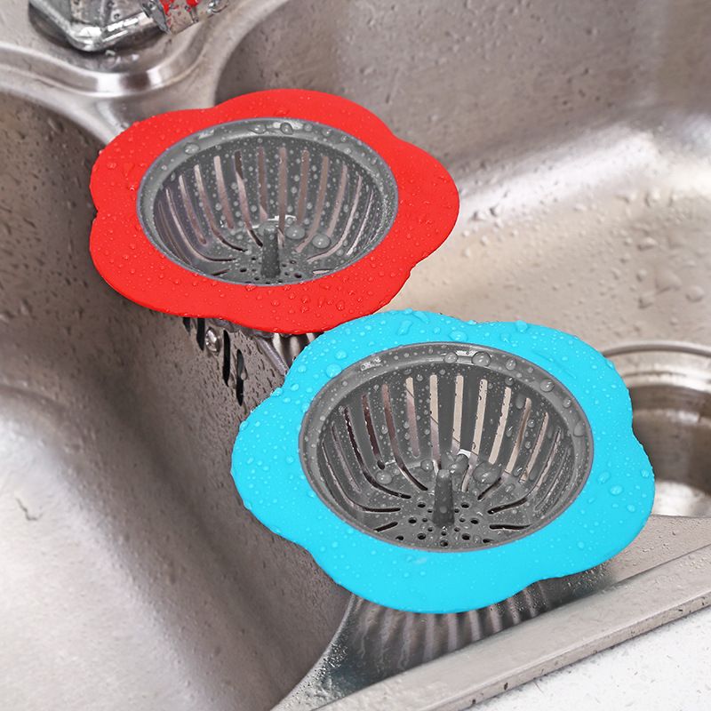 2 PCS ,Kitchen Sink Strainer Pouring strainers，Drain FilterLarge Wide Rim 4.5" view 3