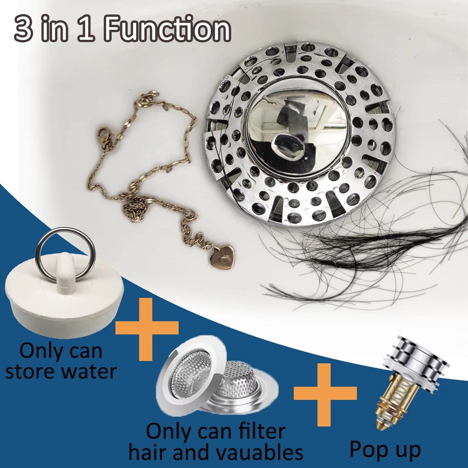 Universal Tub Stopper Bathtub Drain Plug view 4