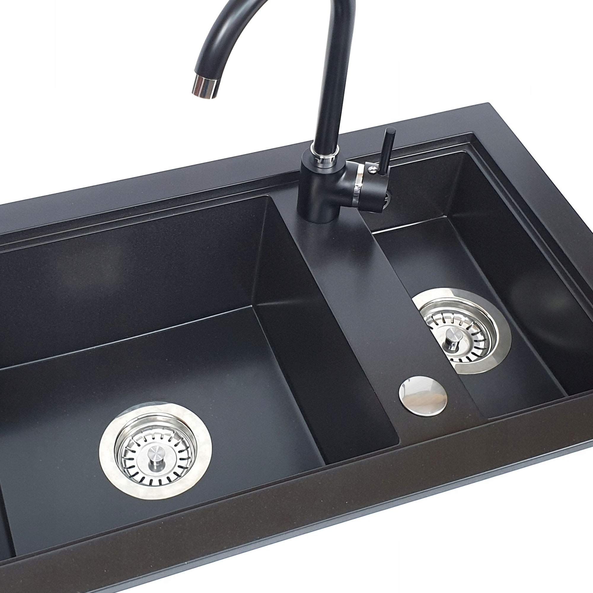 Kitchen Faucet Hole Cover Stainless Steel view 4